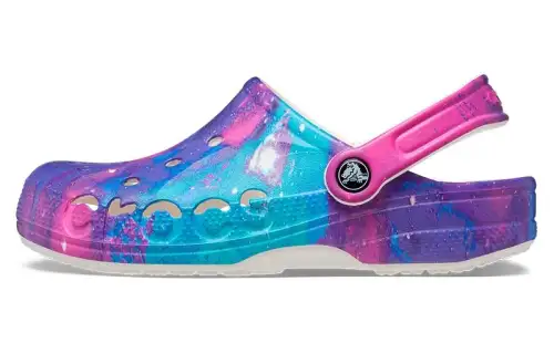 Crocs Classic Clog EVA Beach Sandals Unisex White Multicolor