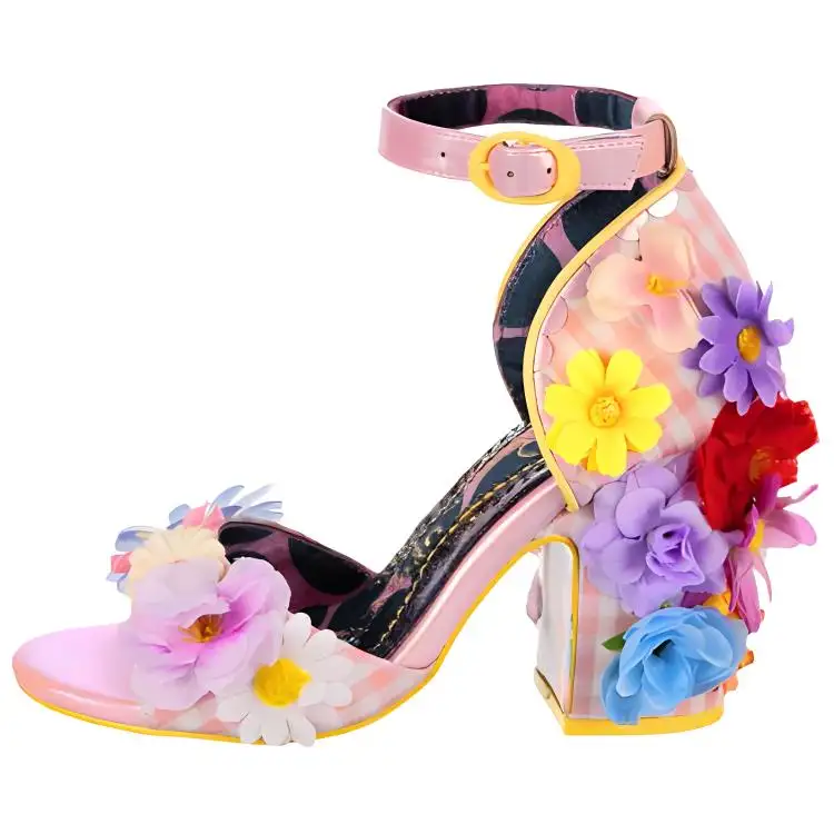 IRREGULAR CHOICE One Strap Sandals Women's Pink