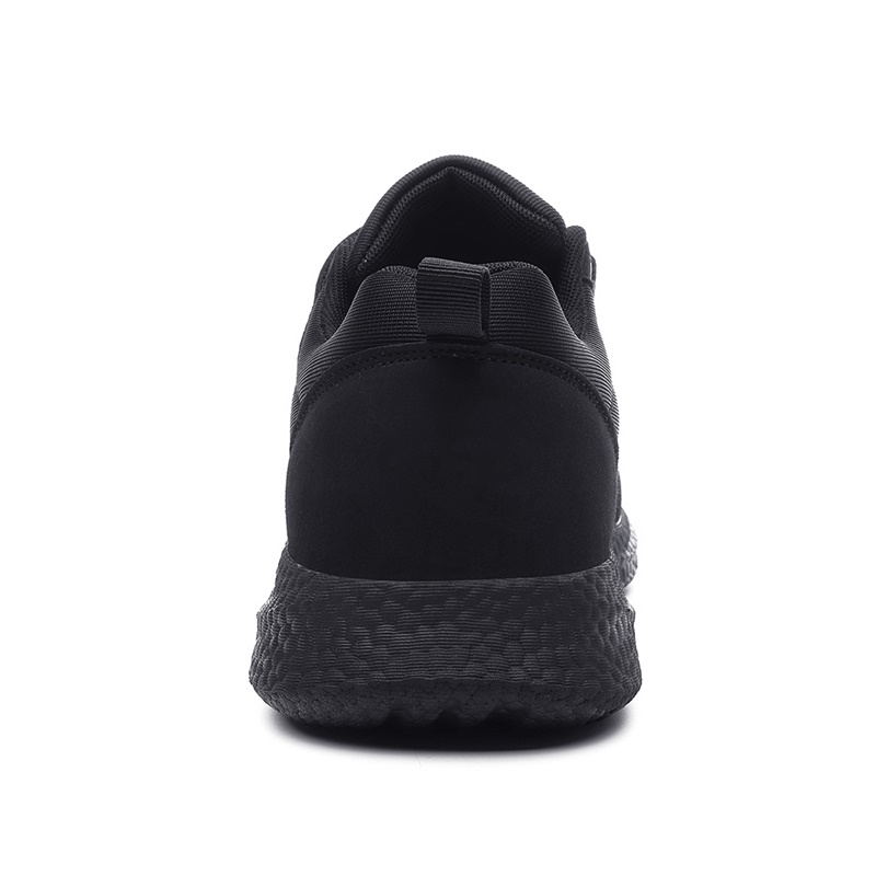 Medd Walking Shoes Unisex Low Top Black