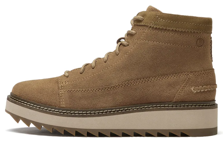 Clarks Cow Split Leather Abrasion Resistant Cushioning Abrasion Resistant Cushioning Crew Outdoor Boots Men's
