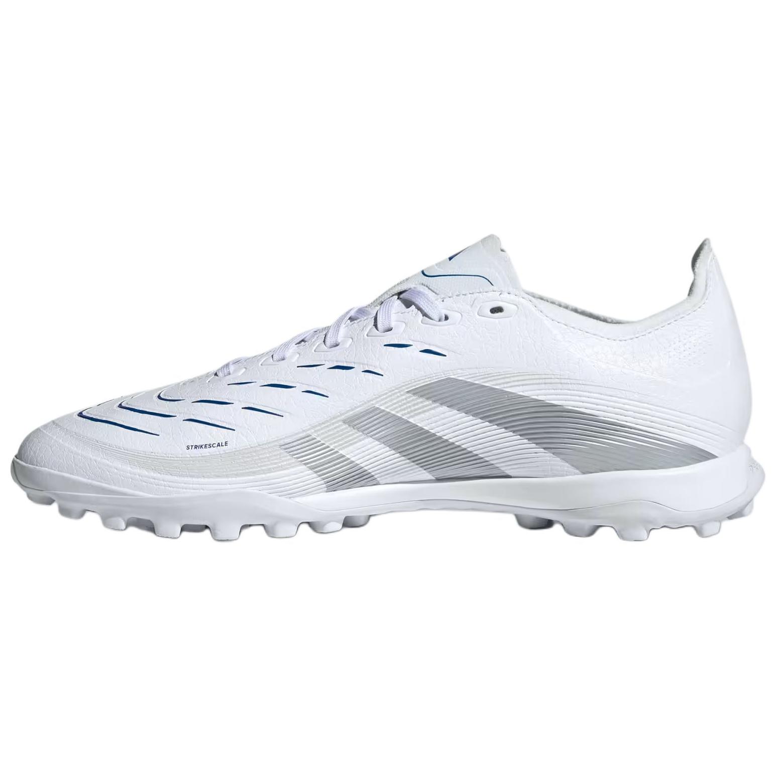 Adidas Predator League Turf Cloud White Silver Metallic Bright Royal