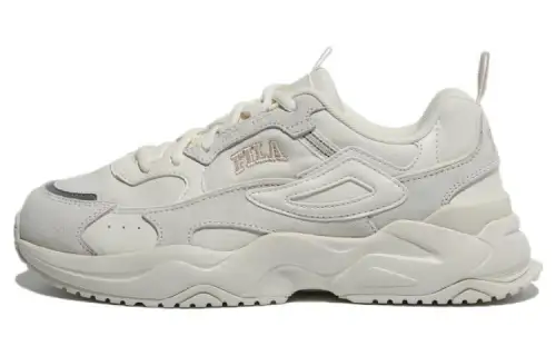 FILA Fabric Cushioning Abrasion Resistant Breathable Cushioning Abrasion Resistant Breathable Low top Casual Shoes