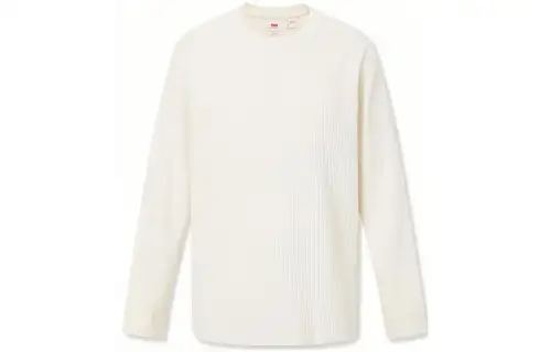 Levis Sweatshirts Men's White Crew Neck Moderate Other