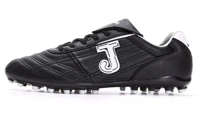 Joma MG Multi Ground Leather Abrasion Resistant Coverage Soccer Shoes Men's Black