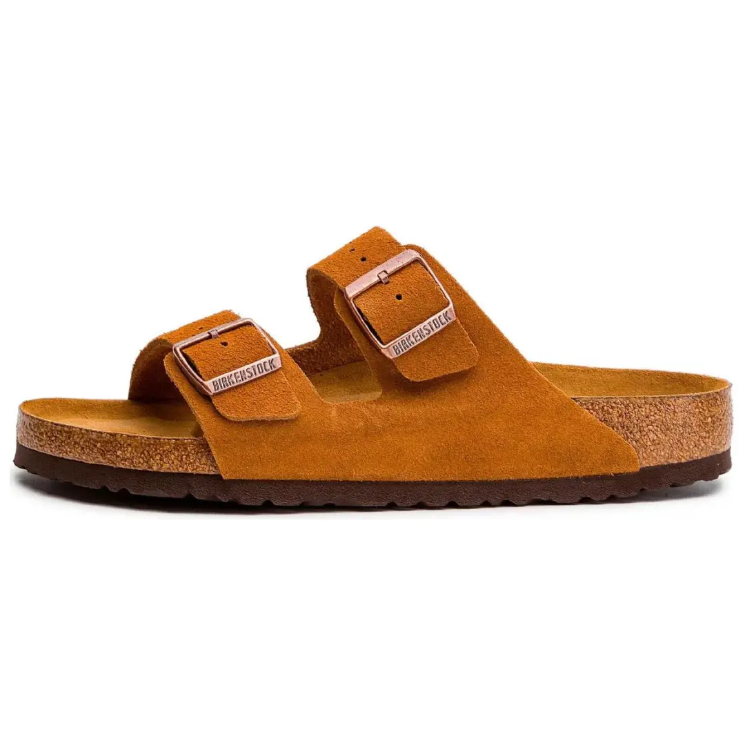 Birkenstock Slide Slippers Unisex Brown