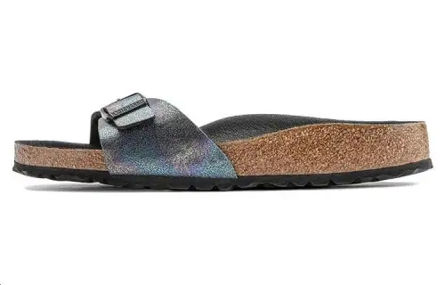 Birkenstock EVA Slip Resistant Abrasion Resistant Slide Slippers Women's Black Narrow
