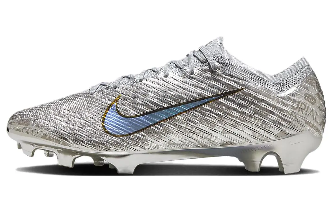 Nike Mercurial Vapor 15 FG Firm Ground Soccer Shoes Unisex Silver