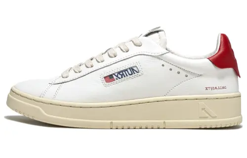 AUTRY Skateboard Shoes Men's Low Top White Red