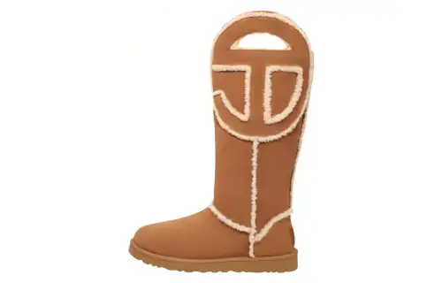 UGG X Telfar Logo Tall Chestnut