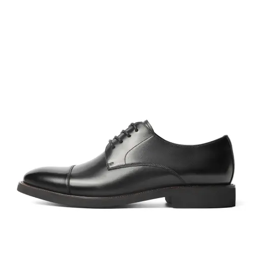 BELLE Dress Shoes Men's Low Top Black/Brown