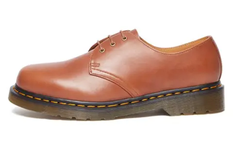 Dr.Martens Cow Leather Casual Shoes Men's Tan