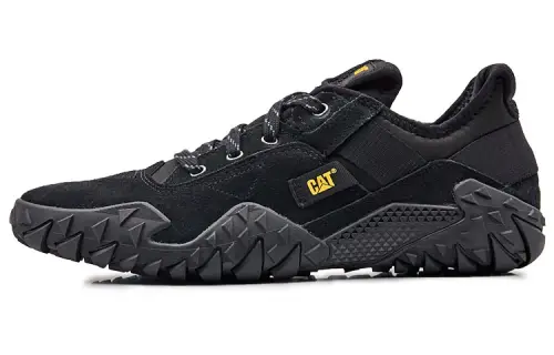 CAT Griplite Collection Outdoor Abrasion Resistant, Breathable, Lightweight Low top Sports Casual Shoes Unisex Black