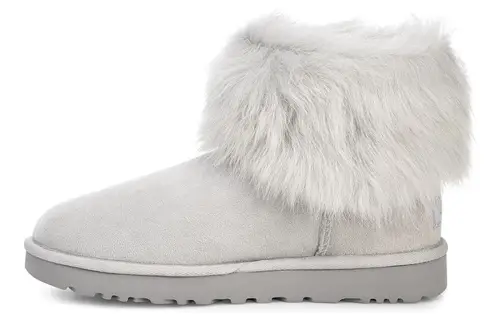 UGG Snow Boots Women's Low Top White