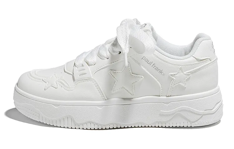 PAUL FRANK Low top Skateboard Shoes Women's White
