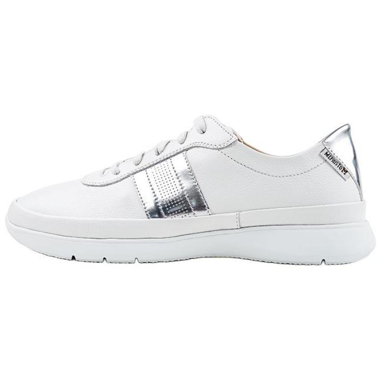 MEPHISTO Ma Feishitu Leather Classic Lace Low-top Life Casual Shoes 2.5cm Women's