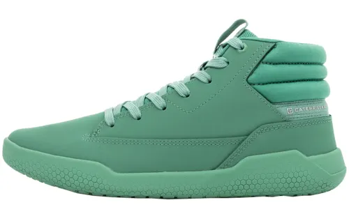 CAT Women's Casual Shoes Unisex High Top MVP Green