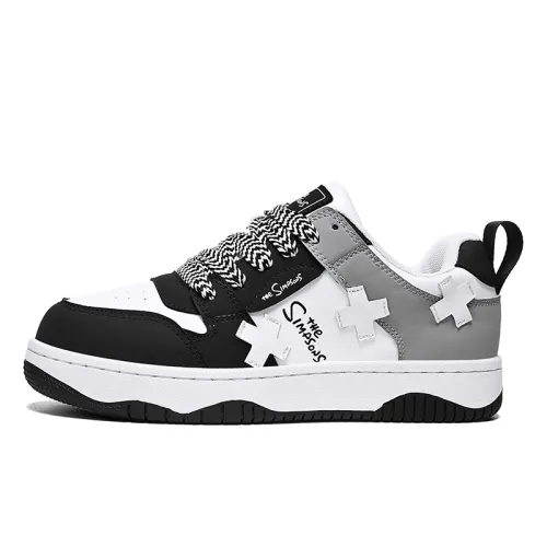 The Simpsons Low top Skateboard Shoes Unisex