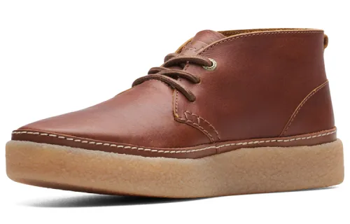 Clarks Oak Collection Cow Leather Short Outdoor Boots Men's Tan