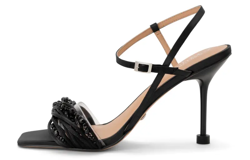 CHARLES&KEITH Wedding Slim Heel High Heels 9cm Women's Black