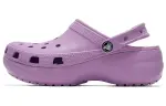 Crocs Classic Clouds Retro Beach Shoe Purple Women's