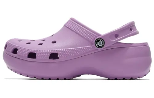 Crocs Classic Clouds Retro Beach Shoe Purple Women's