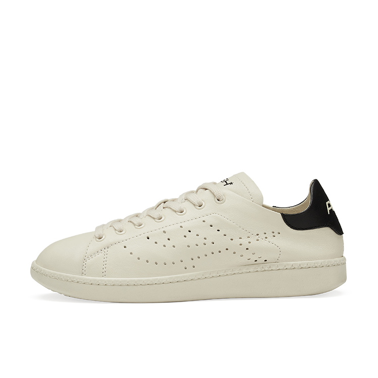 ASH Super Collection Sheepskin Low top Skateboard Shoes Women's Ecru