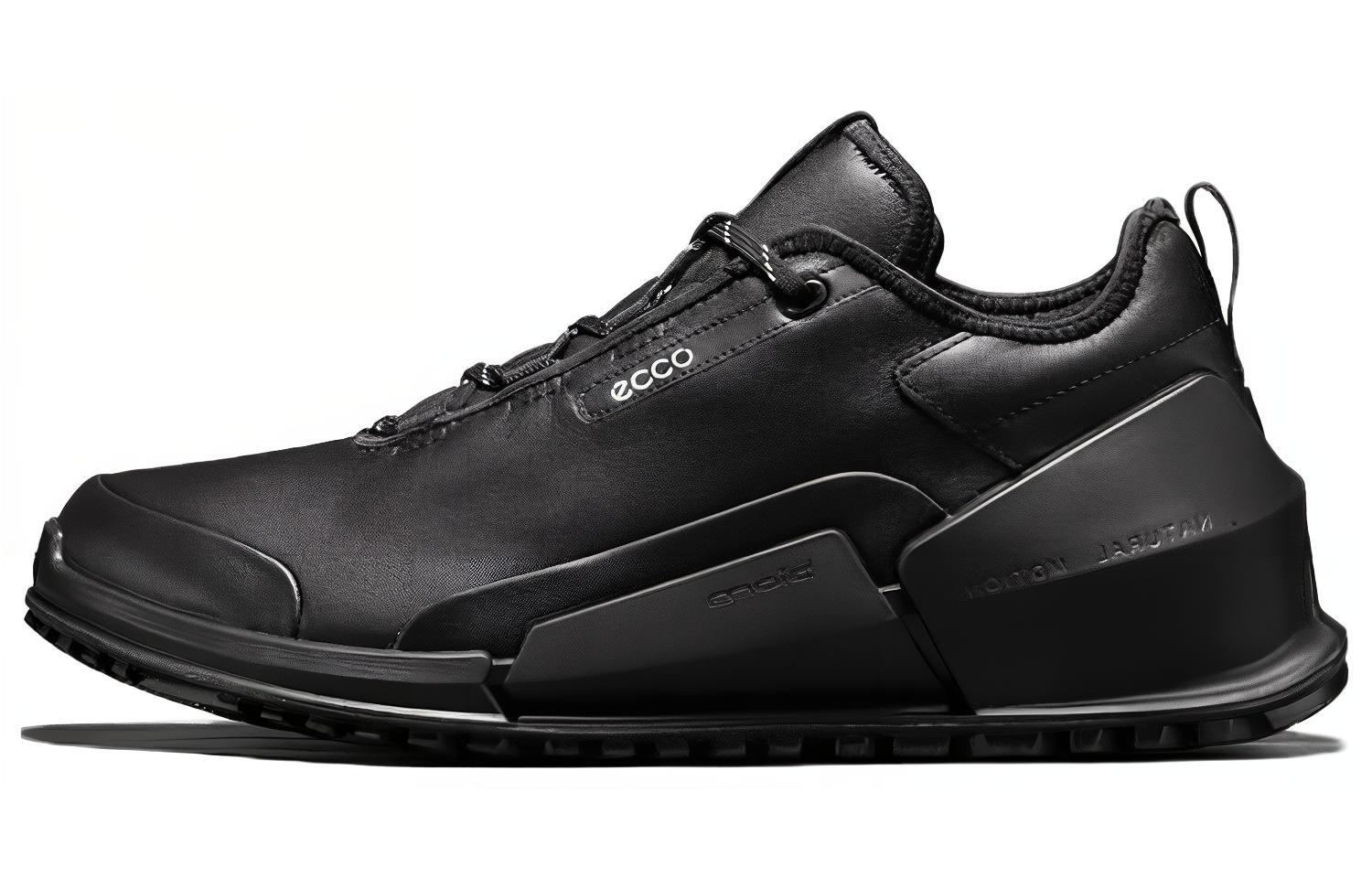 Ecco Striding 2.0 Series Leather Low top Casual Shoes Men's Black