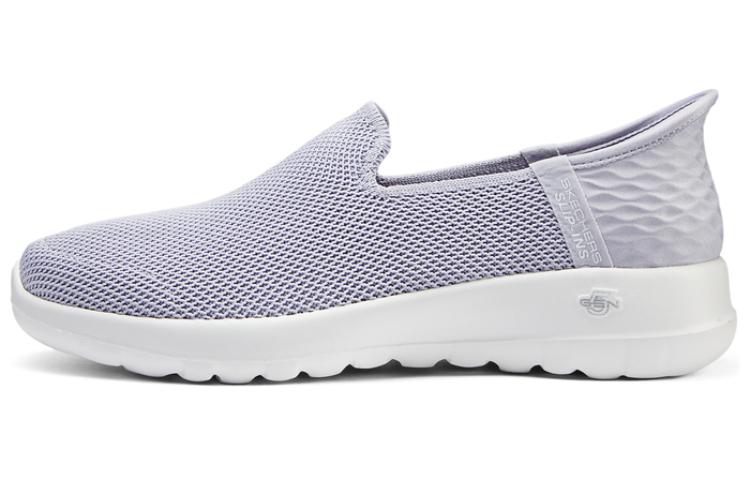 Skechers Slip Ins Cushioning Abrasion Resistant Lightweight Low top Casual Shoes Women’s Light Purple
