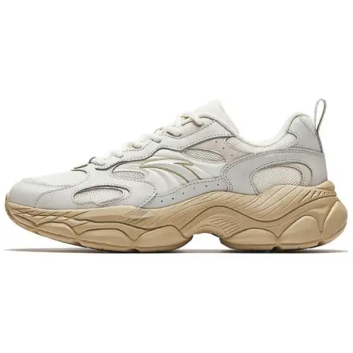 Anta Millennial Generation Low top Casual Shoes Men's Beige Gray