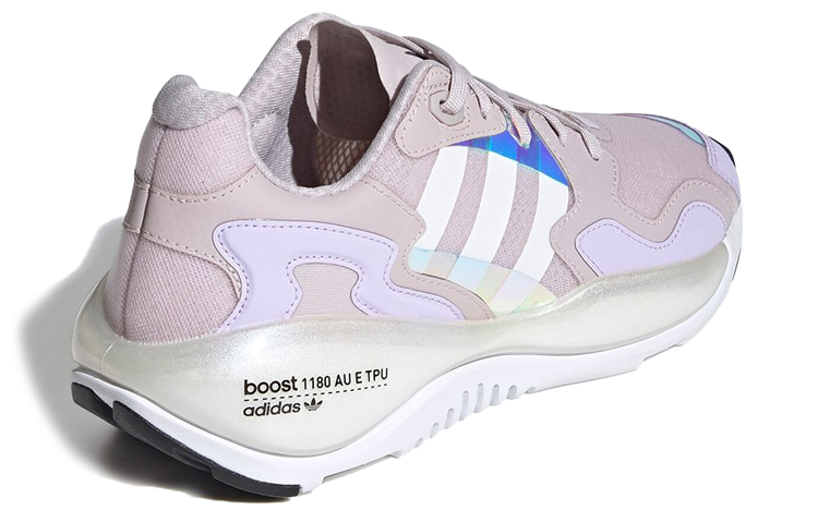 Женские кроссовки adidas originals ZX Alkyne W (фиолетово-белые) — Фиолетовый / белый — фото 4