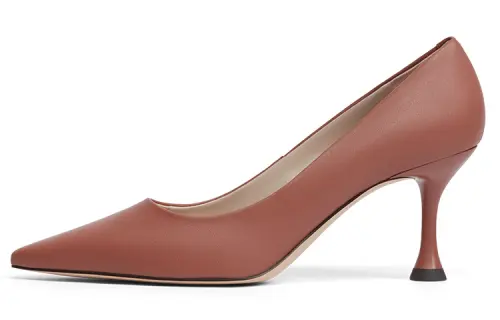 CHARLES&KEITH Slim Heel High Heels Women's Brandy