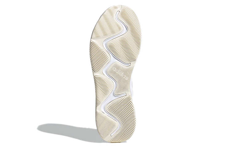 Женские кеды adidas neo Primrose Sleek (бело-желтые) — Белый / жёлтый — фото 6
