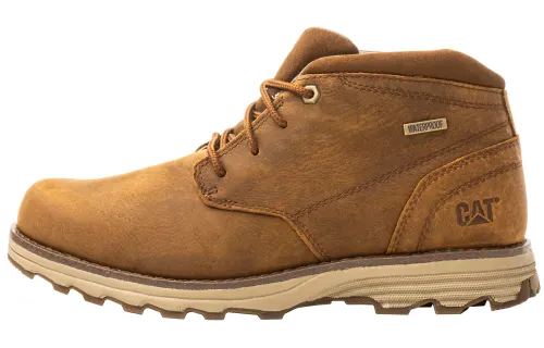 CAT Combat Boots Men's Brown
