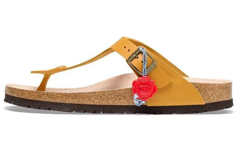 Birkenstock Gizeh Quiet Quick Dry Flip Flops Women's Brown Regular