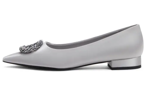 CHARLES&KEITH Fabric Casual Shoes 2.1cm Women's