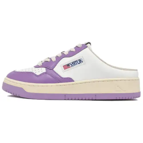 AUTRY Rubber Sole Closed Toe Slippers Women's Purple
