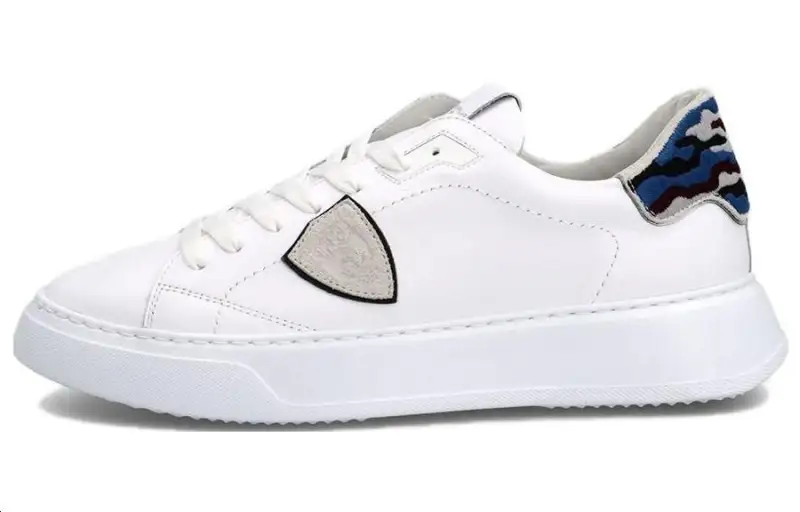 PHILIPPE MODEL Paris Tres Temple Low-top Sneakers