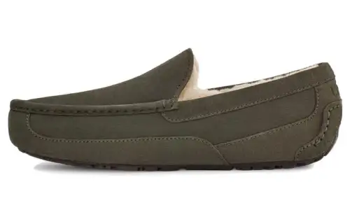 UGG Ascot Suede Casual Shoes Men's Green