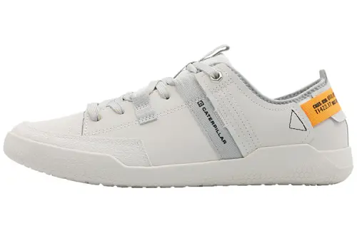 CAT Hextough Comfortable Slip Resistant Slip Resistant Low top Sports Casual Shoes Unisex White