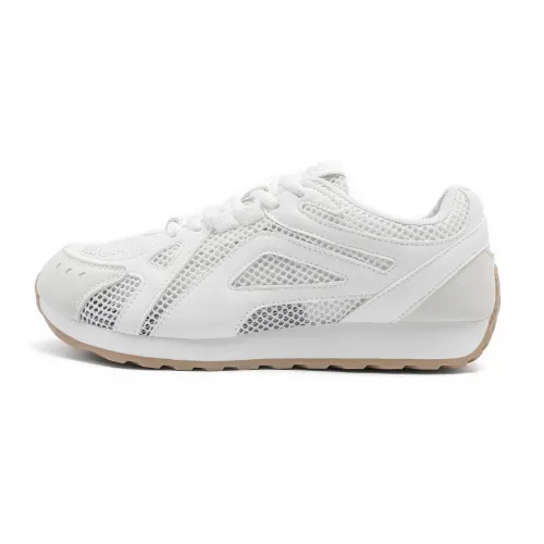 DEERWAY Delhui cleanfit Korean style college style student skirt sweet and youthful versatile soft sole commuting sports fashion trendy and simple increased wear resistance lightweight breathable non-slip low-top lifestyle casual shoes women's white