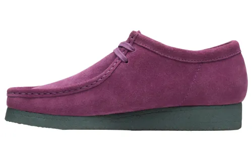 clarks Originals Wallabee Boot Purple Green