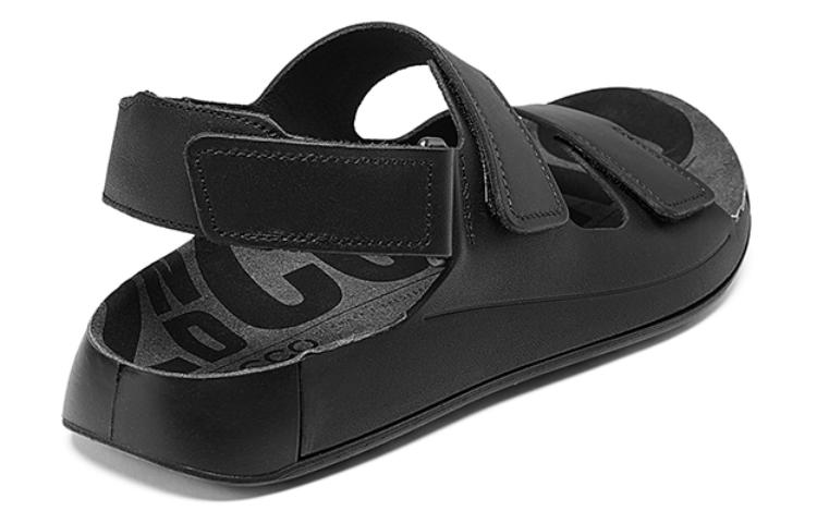 Ecco Leather Stylish Sandal Men's Black