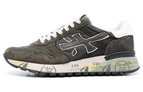 PREMIATA Mick Logo-Printed Lace-Up Sneakers