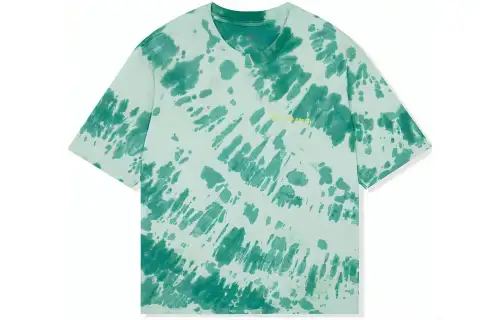Levis T Shirts Men's Green Crew Neck Moderate Straight Fit