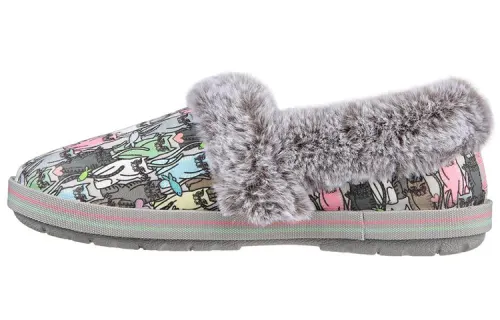 Skechers Bobs Casual Shoes Women's Low Top Gray/Multicolor