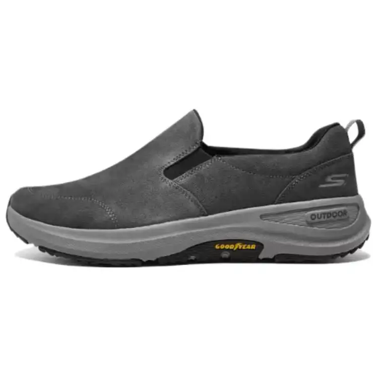 Skechers MEN'S GO WALK Trendy Low top Casual Shoes Men's Gray