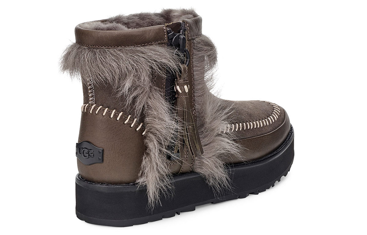 Женские ботинки UGG (черный) — фото 4