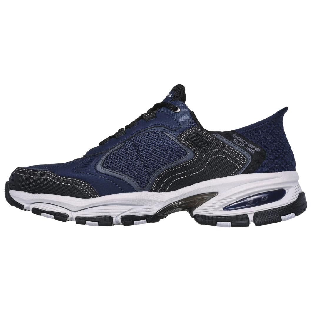 Skechers Vigor 3.0 Abrasion Resistant Low top Chunky Sneakers Men's Blue