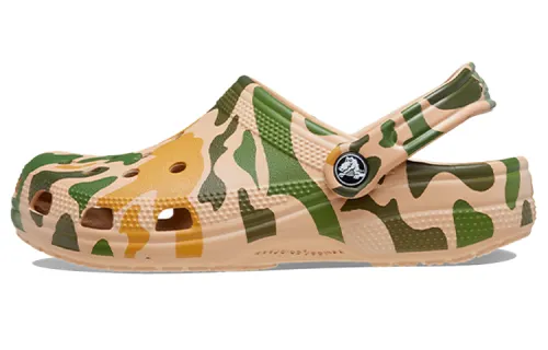 Crocs Classic Printed Camo Clog 'Khaki Green'