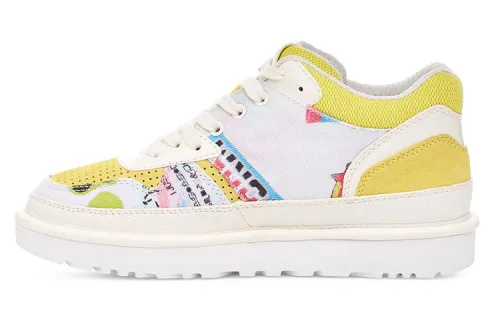 UGG Highland Sport Pop Angeles 'White Yellow' Women's